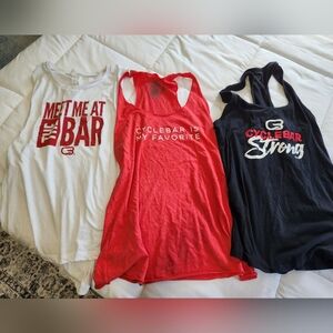 3 Cyclebar Tank Tops